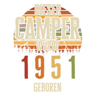 Motiv 70. Geburtstag 70Jahre 1951 Jahrgang