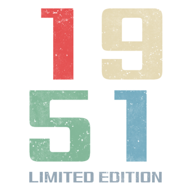 Motiv 70. Geburtstag 70Jahre 1951 Jahrgang