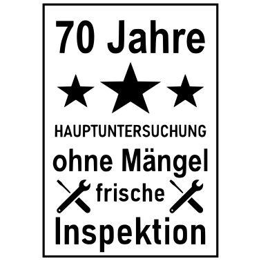 Motiv Geburtstag 70 Jahre Opa Großmutter