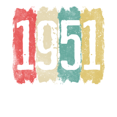 Motiv 70. Geburtstag 70Jahre 1951 Jahrgang