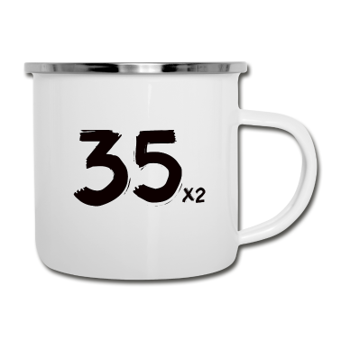 70 Geburtstag Geschenk Emaille Tasse - 70. Geburtstag Geschenkidee Für Großeltern