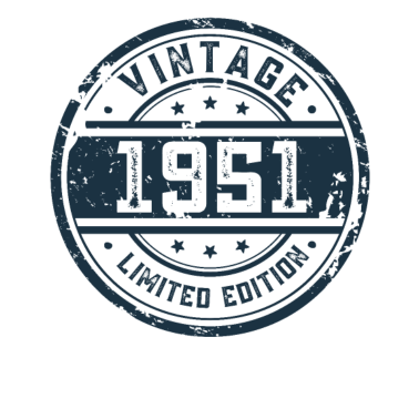 Motiv 70. Geburtstag Vintage 1951 Retro