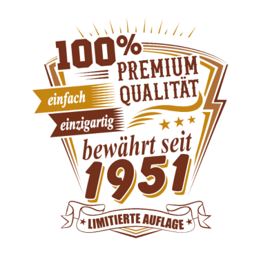 Motiv 70. Geburtstag Geschenk für Männer und Frauen 1951