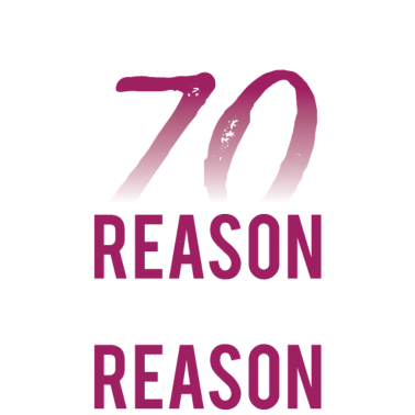 Motiv 70. Geburtstag: I Have 70 Reason To Do What I