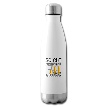 70 Geburtstag Geschenk Trinkflasche - 70 Geburtstag