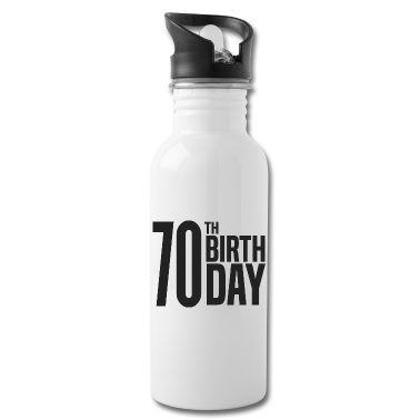 70 Geburtstag Geschenk Trinkflasche - 70. Geburtstag