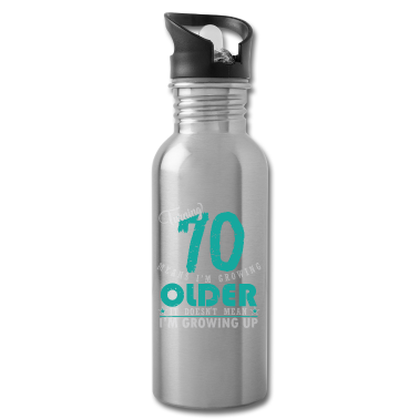 70 Geburtstag Geschenk Trinkflasche - 70. Geburtstag