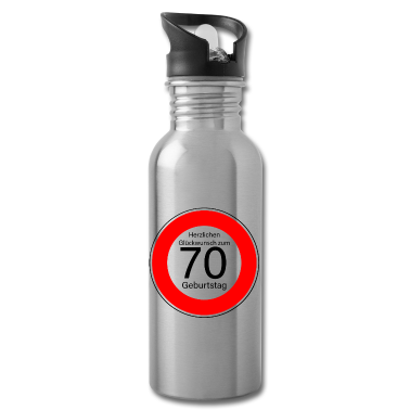 70 Geburtstag Geschenk Trinkflasche - 70. Geburtstag