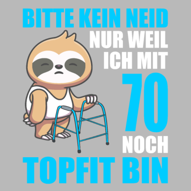 Motiv 70. Geburtstag 70 Jahre Faultier Faultiere