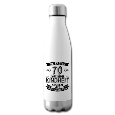 70 Geburtstag Geschenk Trinkflasche - 70 Geburtstag Mann