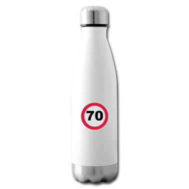 70 Geburtstag Geschenk Trinkflasche - 70. Geburtstag 70 70er runder Geburtstag 3c