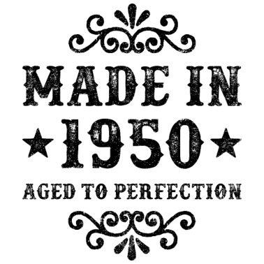 Motiv 70. Geburtstag 70 Jahre Geburtstagsgeschenk 1950