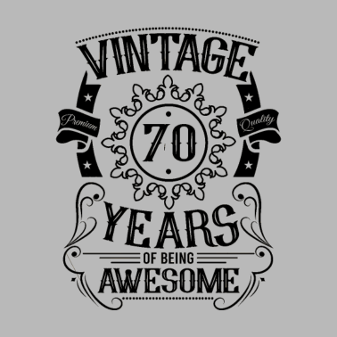 Motiv 70. Geburtstag Geschenkideen Vintage