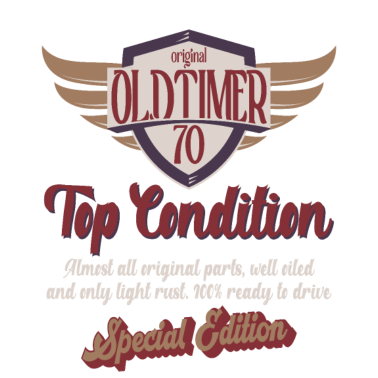 Motiv 70 Jahre Oldtimer Top Zustand 70. Geburtstag