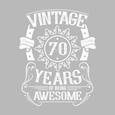 Motiv 70. Geburtstag Geschenkideen Vintage
