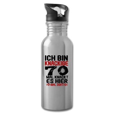 70 Geburtstag Geschenk Trinkflasche - 70 Geburtstag 70 Jahre alt Geschenk