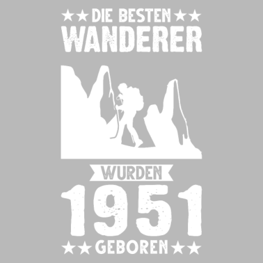 Motiv 70. Geburtstag Wanderer 70 Jahre Geschenk