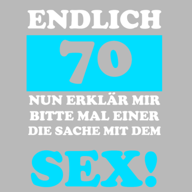 Motiv Endlich 70 Geschenk Geburtstag