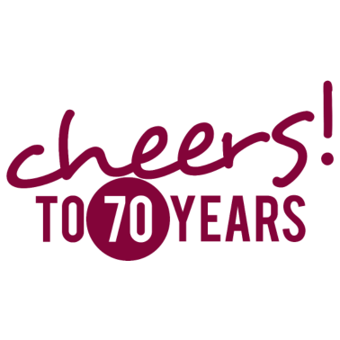 Motiv 70. Geburtstag: Cheers! To 70 Years!