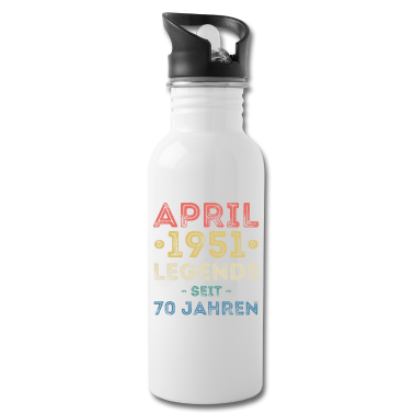 70 Geburtstag Geschenk Trinkflasche - 70. Geburtstag 70 Jahre 1951 Geschenk