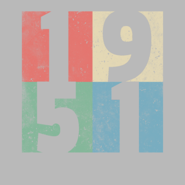 Motiv 70. Geburtstag 70 Jahre Jahrgang 1951