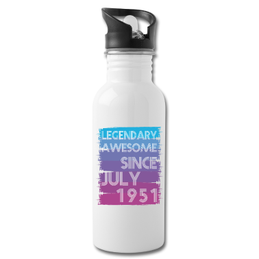 70 Geburtstag Geschenk Trinkflasche - 70. Geburtstag 70 Jahre Legend since Juli 1951
