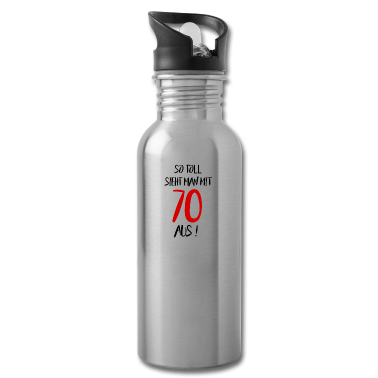 70 Geburtstag Geschenk Trinkflasche - 70. Geburtstag Sprüche Geschenkidee Geschenk