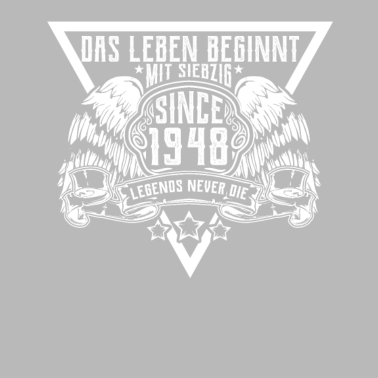 Motiv 70. Geburtstag T-Shirt Motiv