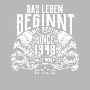 Motiv 70. Geburtstag T-Shirt Motiv
