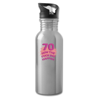 70 Geburtstag Geschenk Trinkflasche - 70 Geburtstag