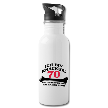 70 Geburtstag Geschenk Trinkflasche - Geburtstag - Ich bin Knackige 70