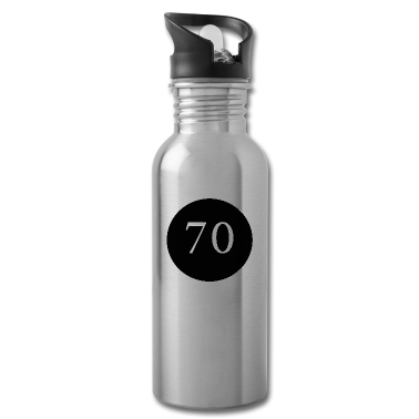 70 Geburtstag Geschenk Trinkflasche - 70, 70.Geburtstag, 70 Jahre, Jubiläum, Vorlage