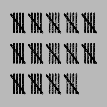 Motiv STRICHLISTE 70 Geburtstag Opa Lustig