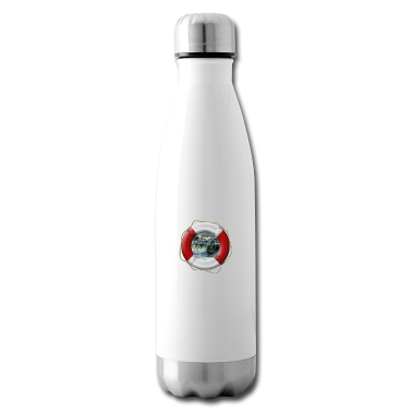 70 Geburtstag Geschenk Trinkflasche - Rettungsring - 70 Jahre - Geburtstag