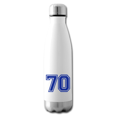 70 Geburtstag Geschenk Trinkflasche - 70