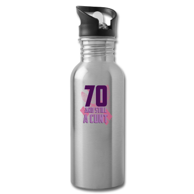 70 Geburtstag Geschenk Trinkflasche - 70 Geburtstag