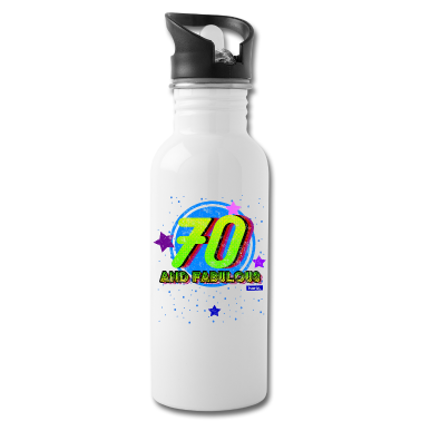 70 Geburtstag Geschenk Trinkflasche - 70 And Fabulous 70 Geburtstag HARIZ Geschenk Runde