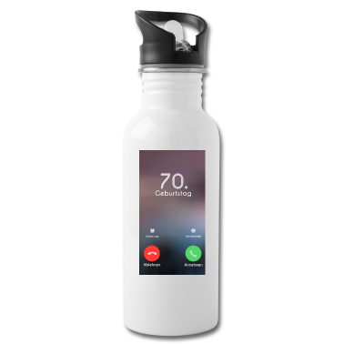 70 Geburtstag Geschenk Trinkflasche - 70. Geburtstag Phone Call Anruf
