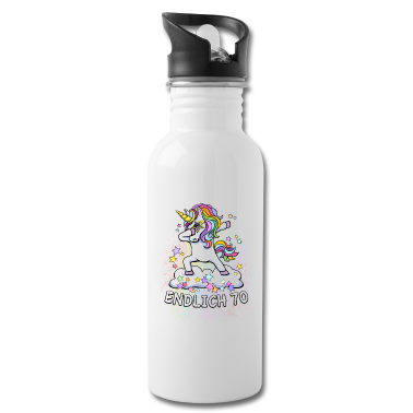 70 Geburtstag Geschenk Trinkflasche - 70. Geburtstag / Einhorn