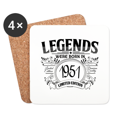 70 Geburtstag Geschenk Untersetzer - 70. Geburtstag Geschenkideen