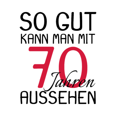 Motiv 70 Geburtstag