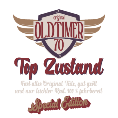 Motiv 70 Jahre Oldtimer Top Zustand 70. Geburtstag
