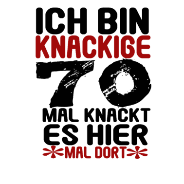 Motiv 70 Geburtstag 70 Jahre alt Geschenk