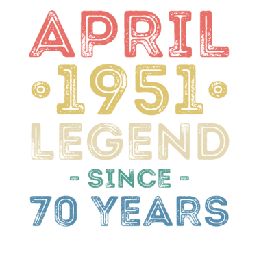 Motiv 70. Geburtstag 70 Jahre 1951 Geschenk