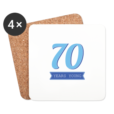 70 Geburtstag Geschenk Untersetzer - 70 Jahre Geschenk Für Großeltern 70. Geburtstag