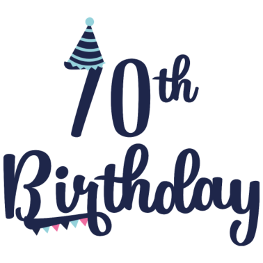 Motiv 70. Geburtstag: 70th Birthday