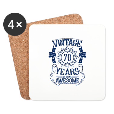 70 Geburtstag Geschenk Untersetzer - Geschenkideen zum 70. Geburtstag Männer