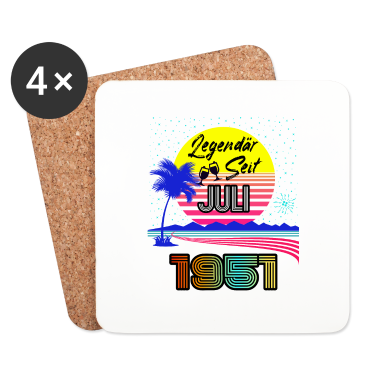 70 Geburtstag Geschenk Untersetzer - Geschenke Männer Frauen 70. Geburtstag Vintage