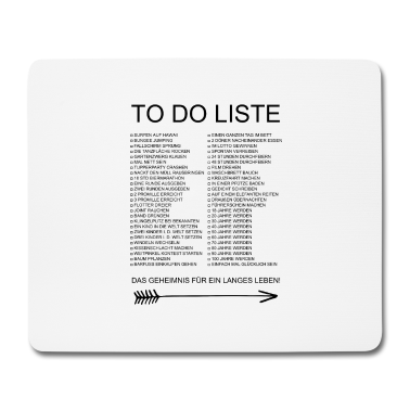70 Geburtstag Geschenk Mousepad - ToDo Liste Geburtstag Geschenkidee lustig fun spaß