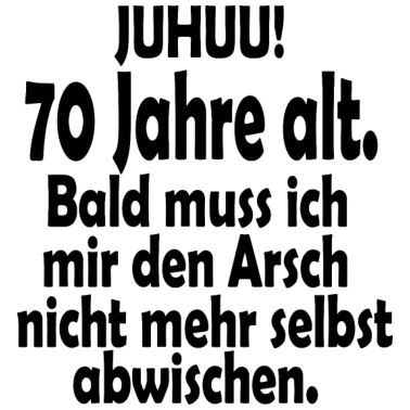 Motiv 70. Geburtstag